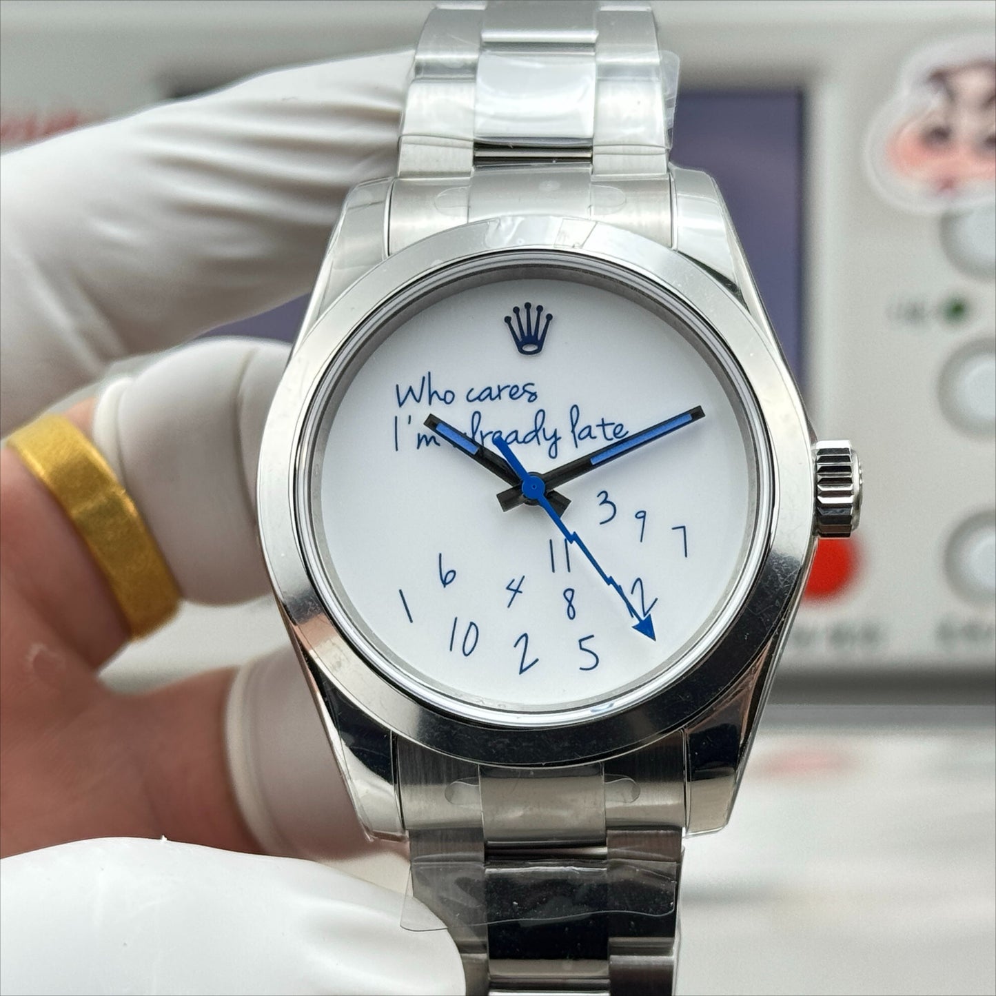 White - Silver- White 904L Steel - Automatic-3131 - 40mm