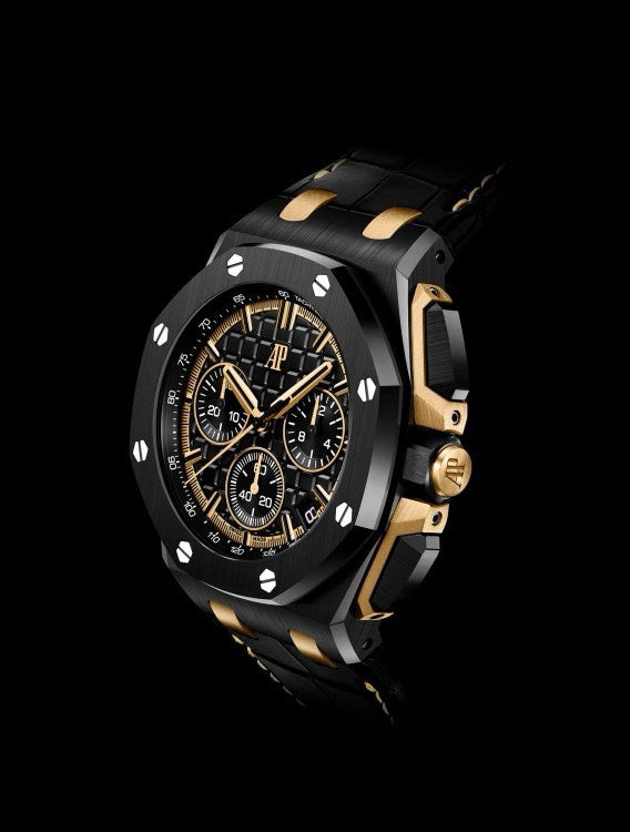 Black Ceramic - Black Leather- Automatic - 43mm