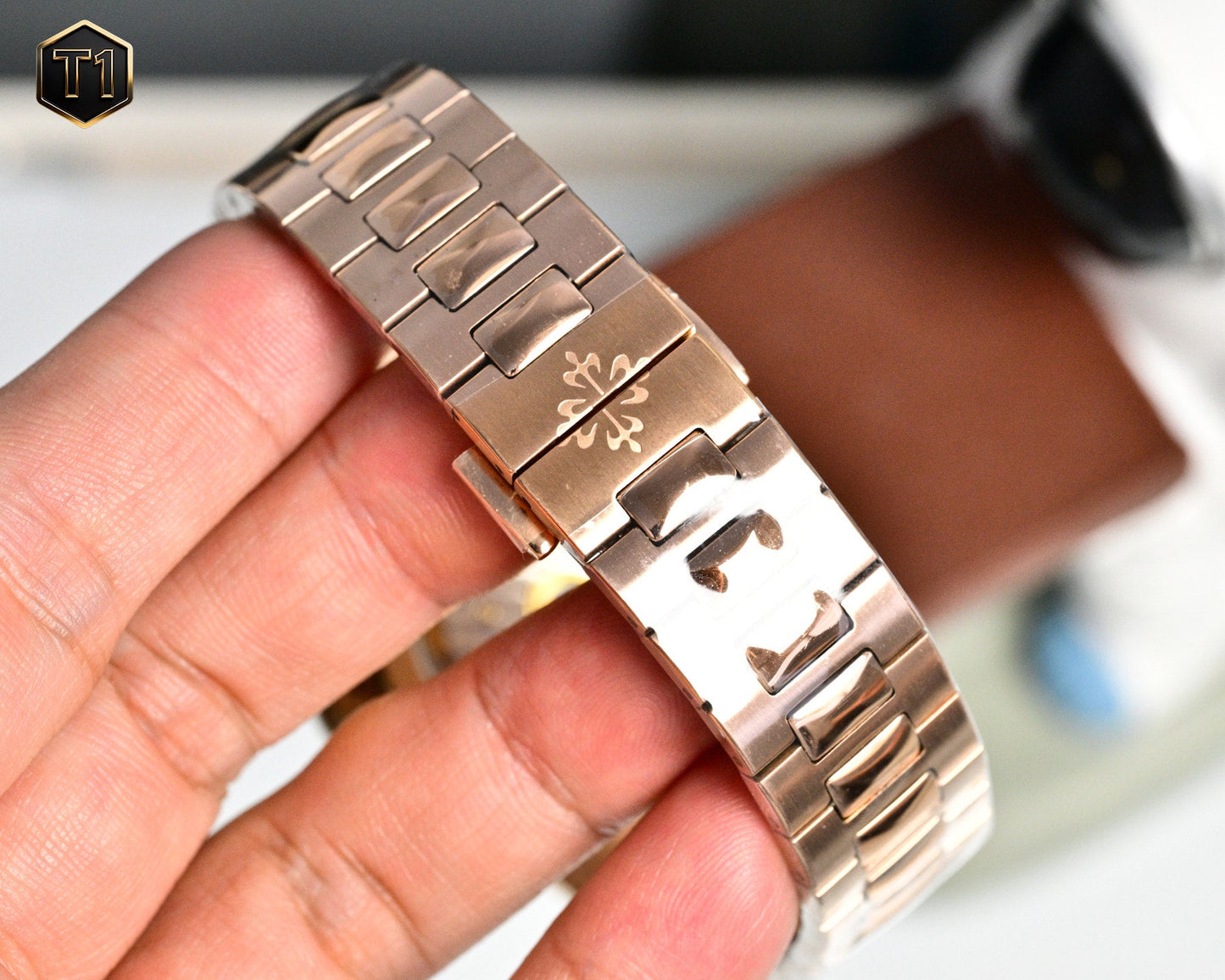 Brown - Rosegold Silver 904L Steel - Automatic 240- 40mm