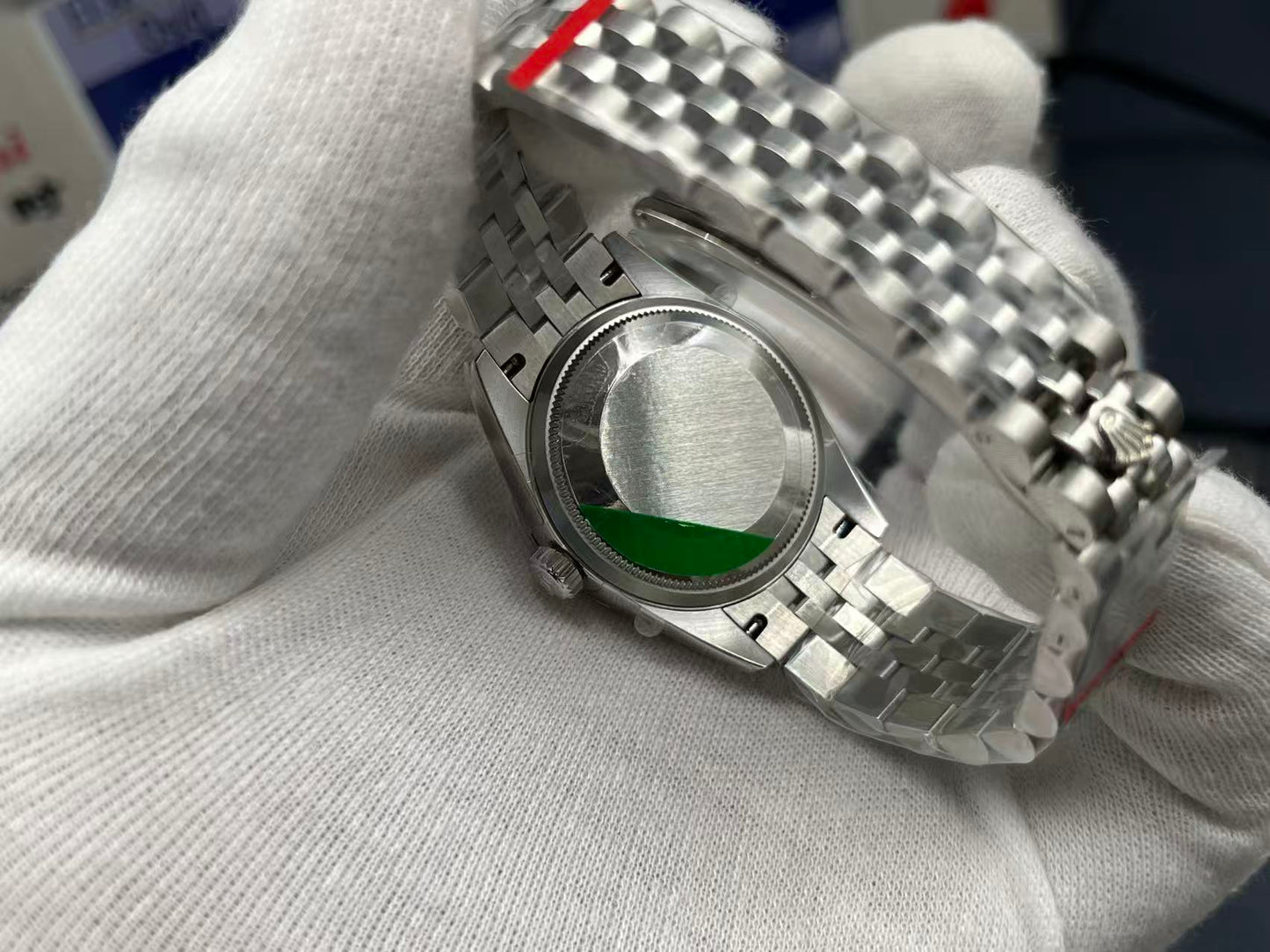 LADY -Blue - Silver 904L Steel - cal.2671 -Automatic - 31mm