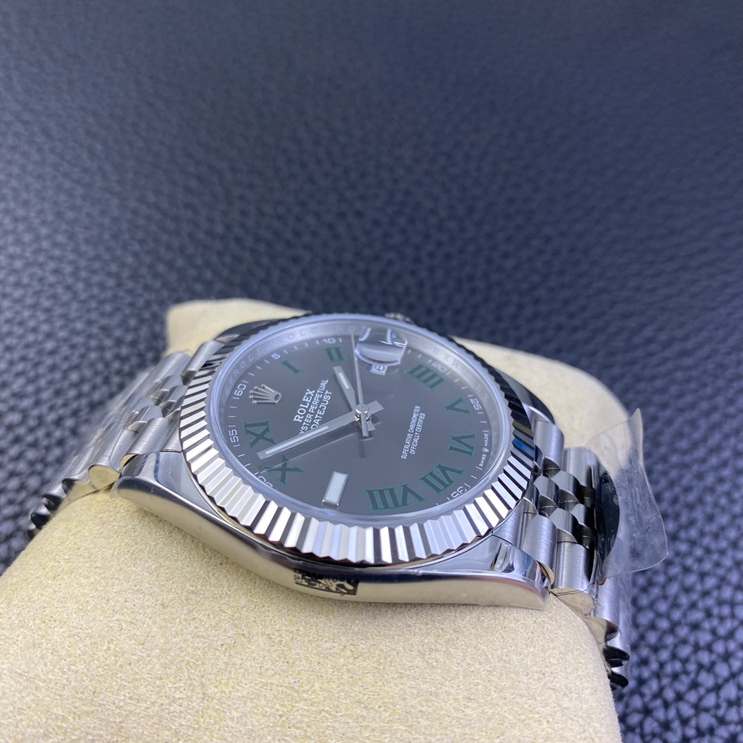 Top- Gey Silver - White 904L Steel - Automatic - 41mm