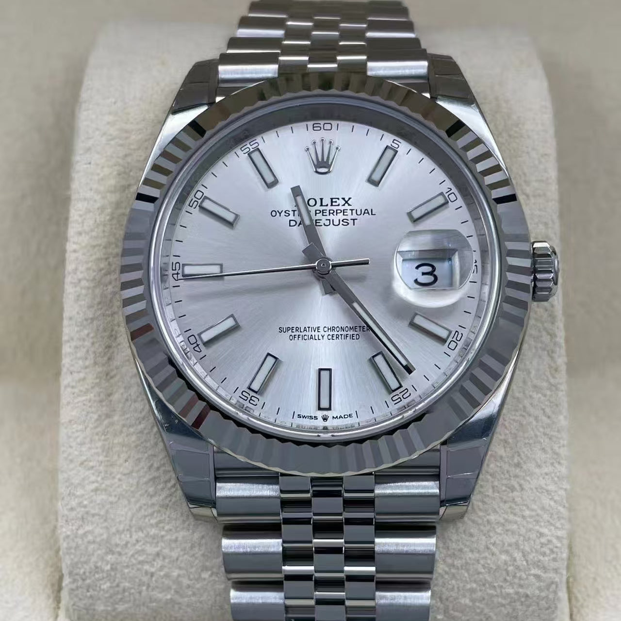 Silver - 904L Steel- Automatic Watch-41mm