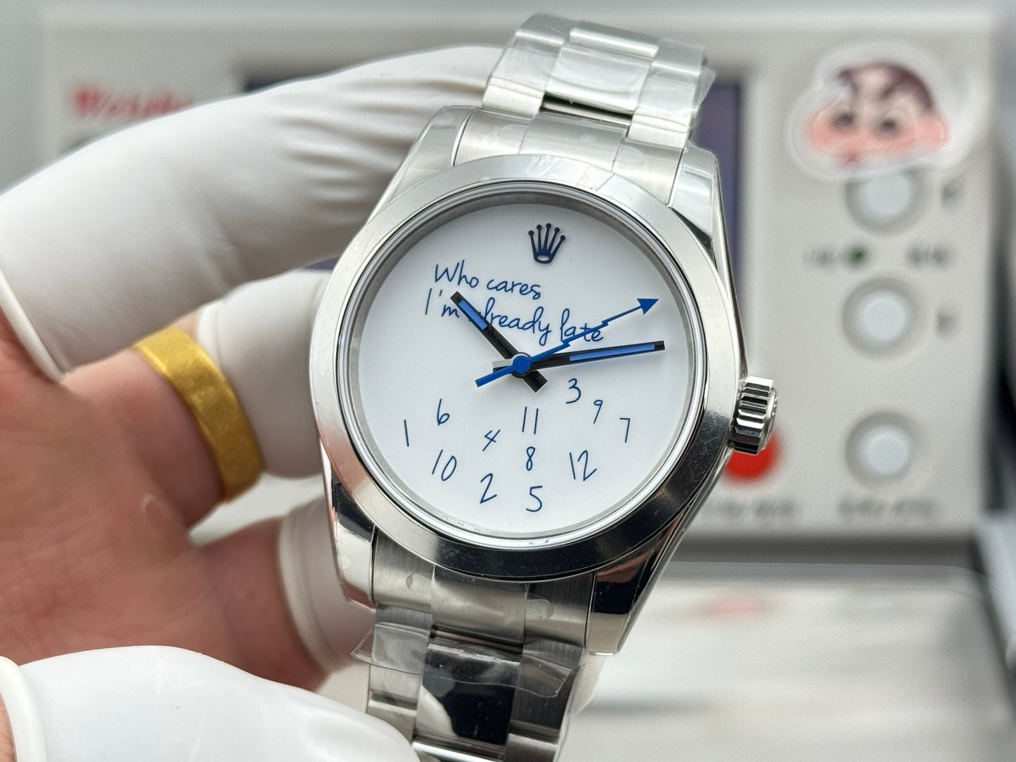 White - Silver- White 904L Steel - Automatic-3131 - 40mm
