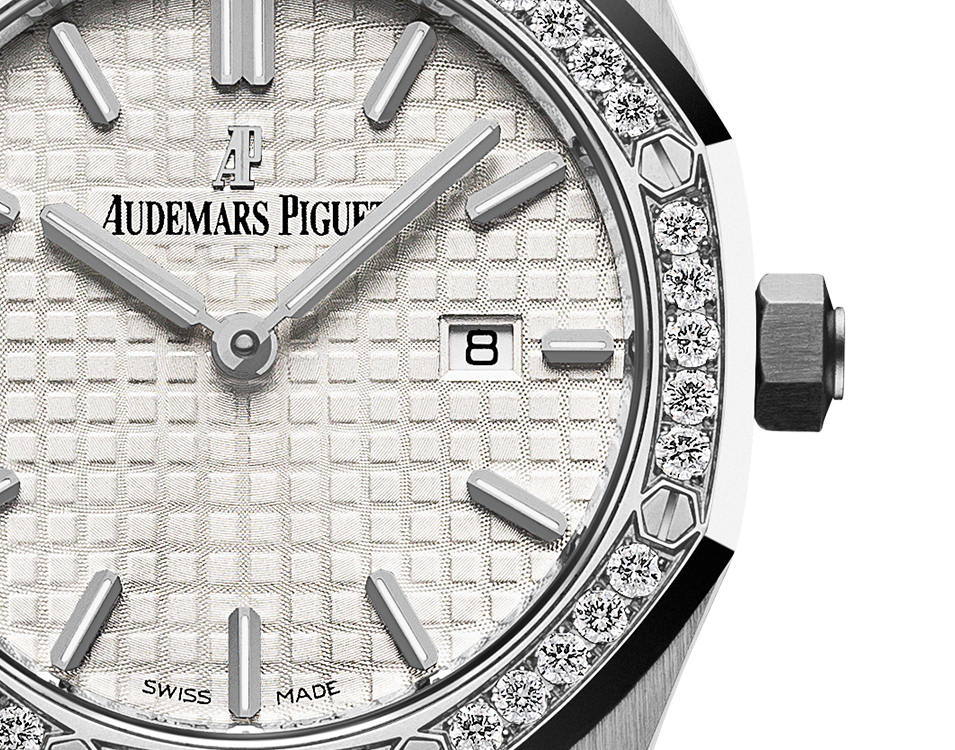 LADY -White Steel - Quartz- 33mm