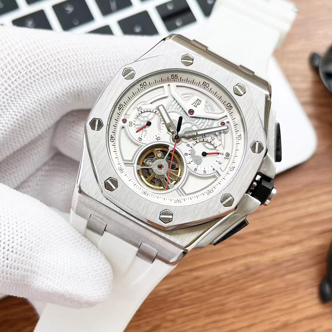 Tourbillon - Rubber - Automatic - 44mm
