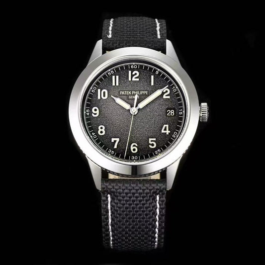 Grey -Frosted Face - Black rubber - Automatic - 40mm