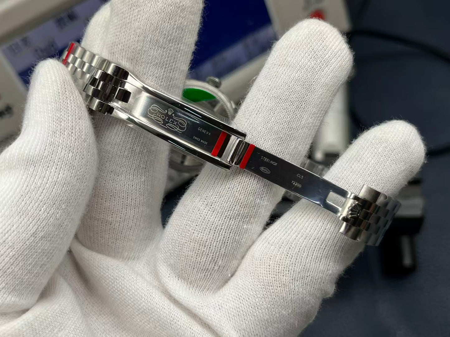 LADY -Blue - Silver 904L Steel - cal.2671 -Automatic - 31mm