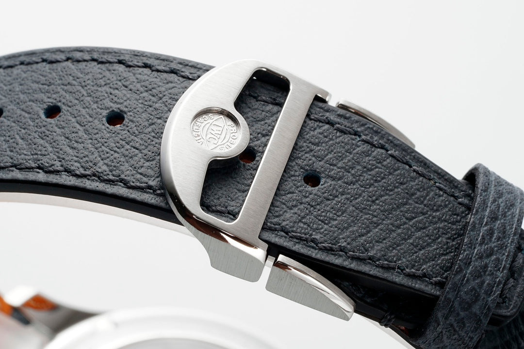 Chronograph -Blue - White Silver- Black rubber - Automatic 69355 - 41mm