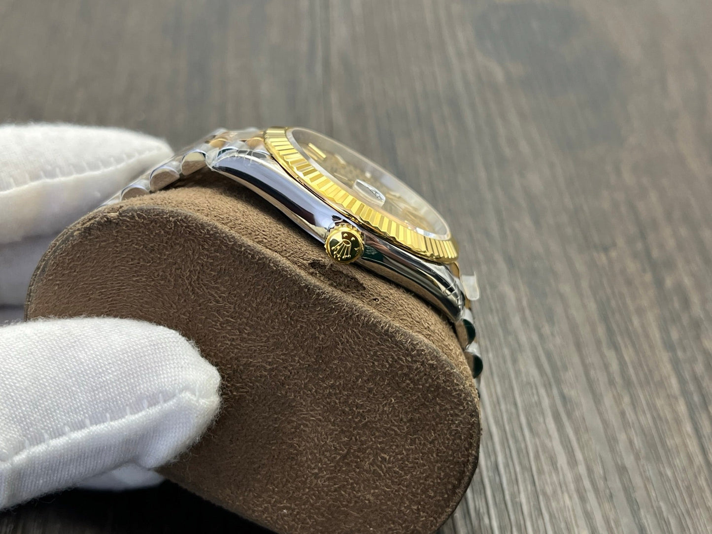 C-Factory - Yellow Wave - Silver Gold 904L Steel- Automatic - 41mm