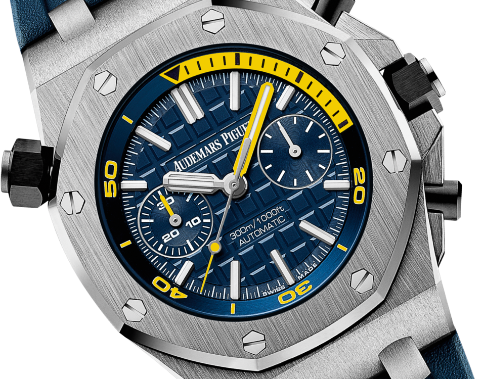 🔥limited-time offer! Blue 904L Steel -Blue Rubber - Quartz - 42mm