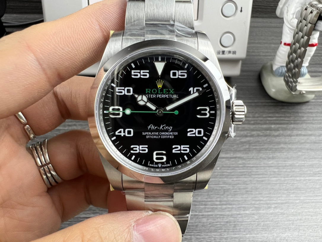 Black Silver -  White 904L Steel - Automatic - 40mm