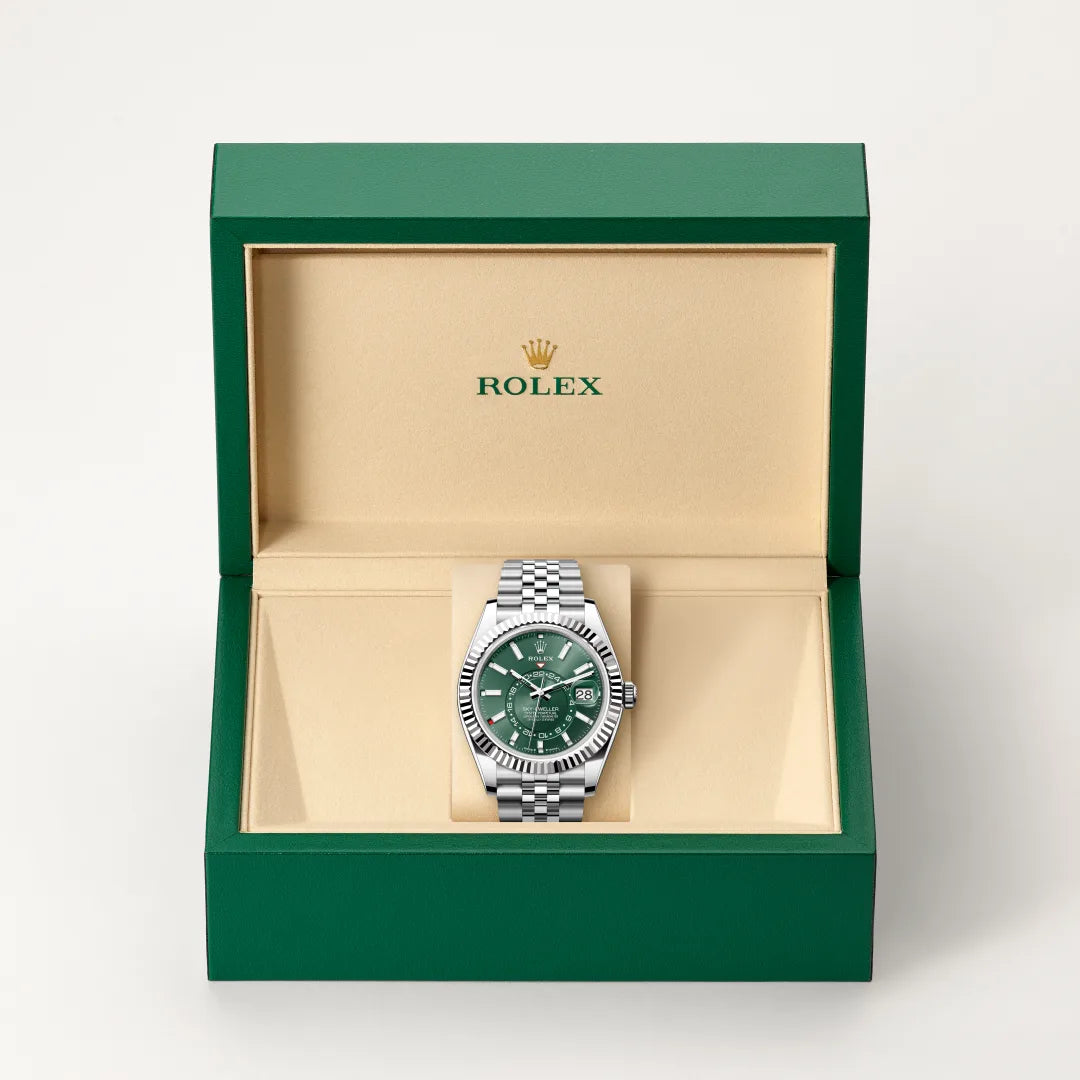 Green Silver - m336934- White 904L Steel- Automatic - 42mm