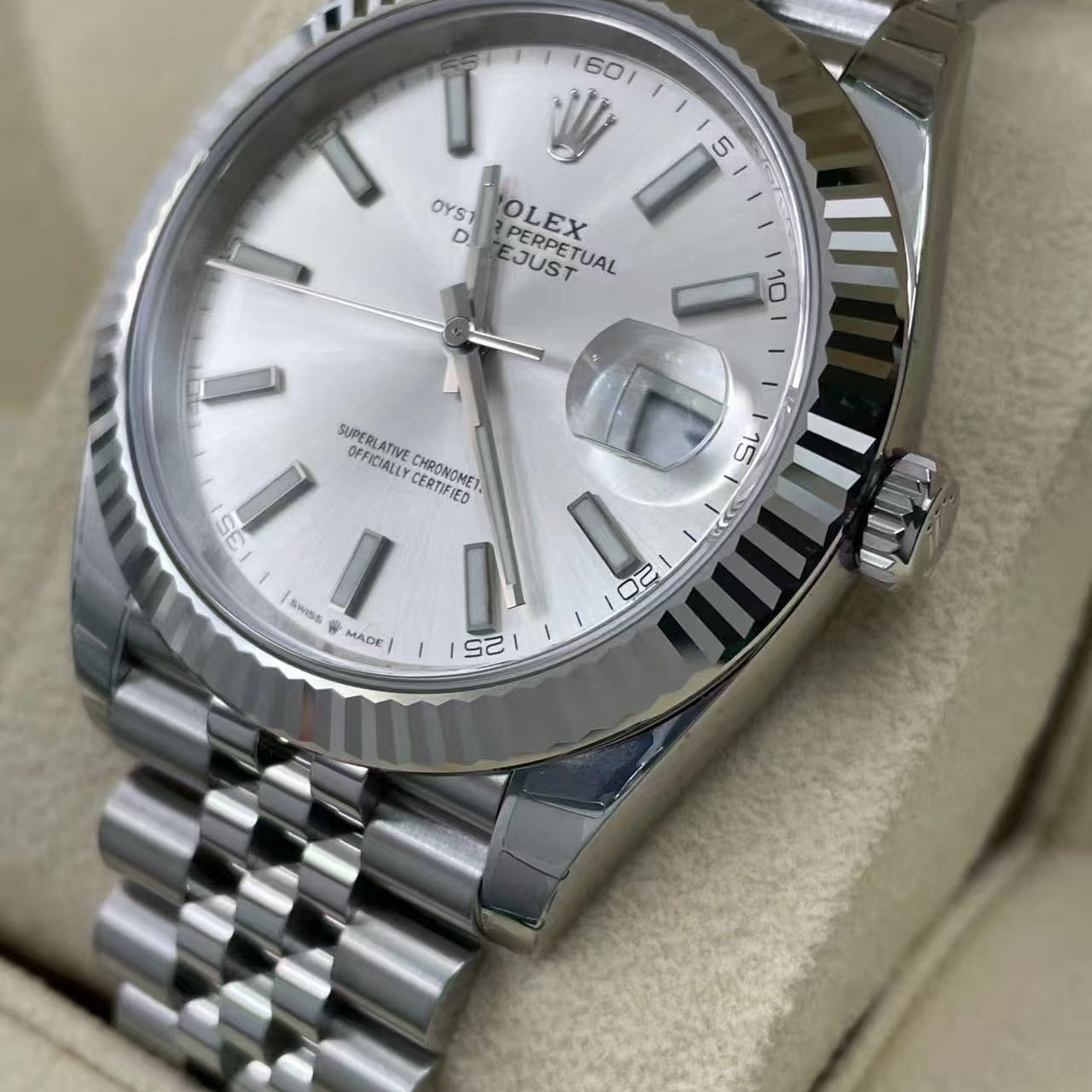 Silver - 904L Steel- Automatic Watch-41mm