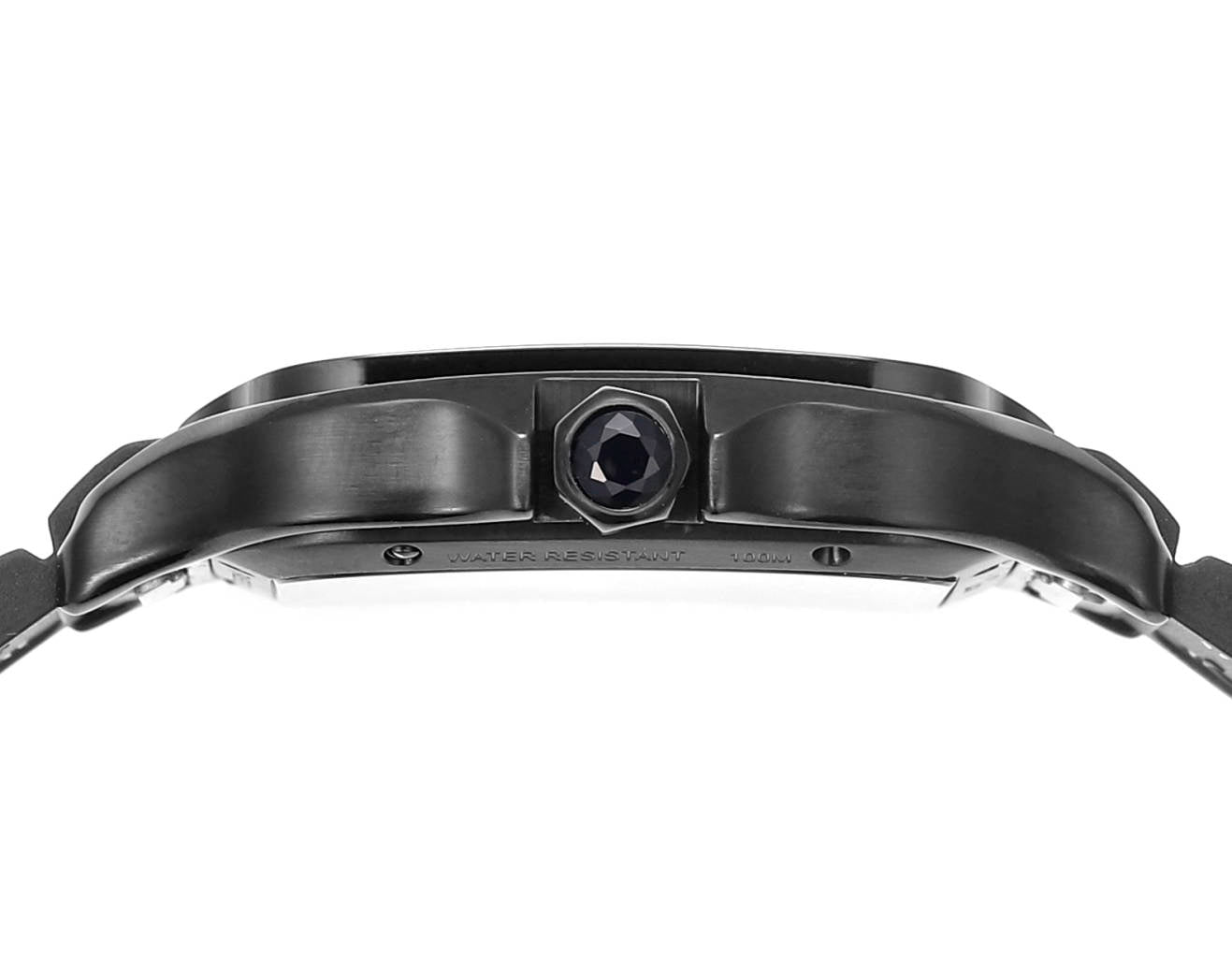 Two hands -Silver Ultra-thin Hollow - Black 904L Steel - Automatic - 40mm
