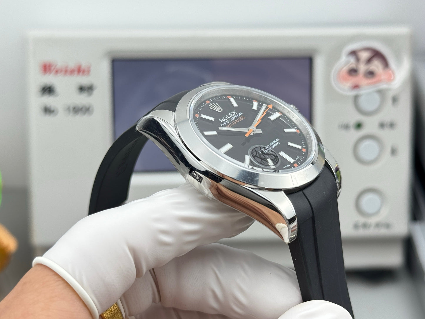 Black - Silver Black - Black Rubber - Automatic-3131 - 40mm