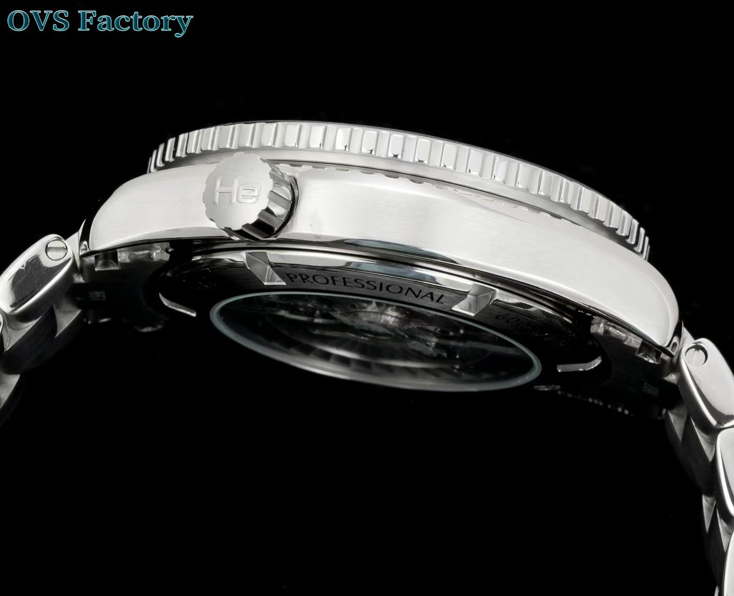 Black Silver - Black -White 904L Steel - Automatic - 45.5mm
