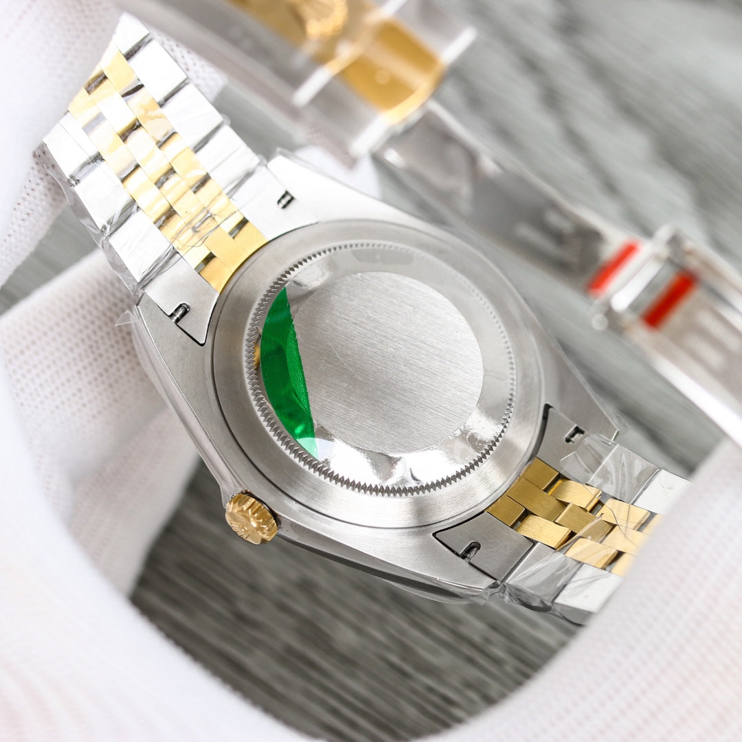 C-Factory - Yellow -Smooth bezel- Yellow Silver 904L Steel- Automatic - 41mm