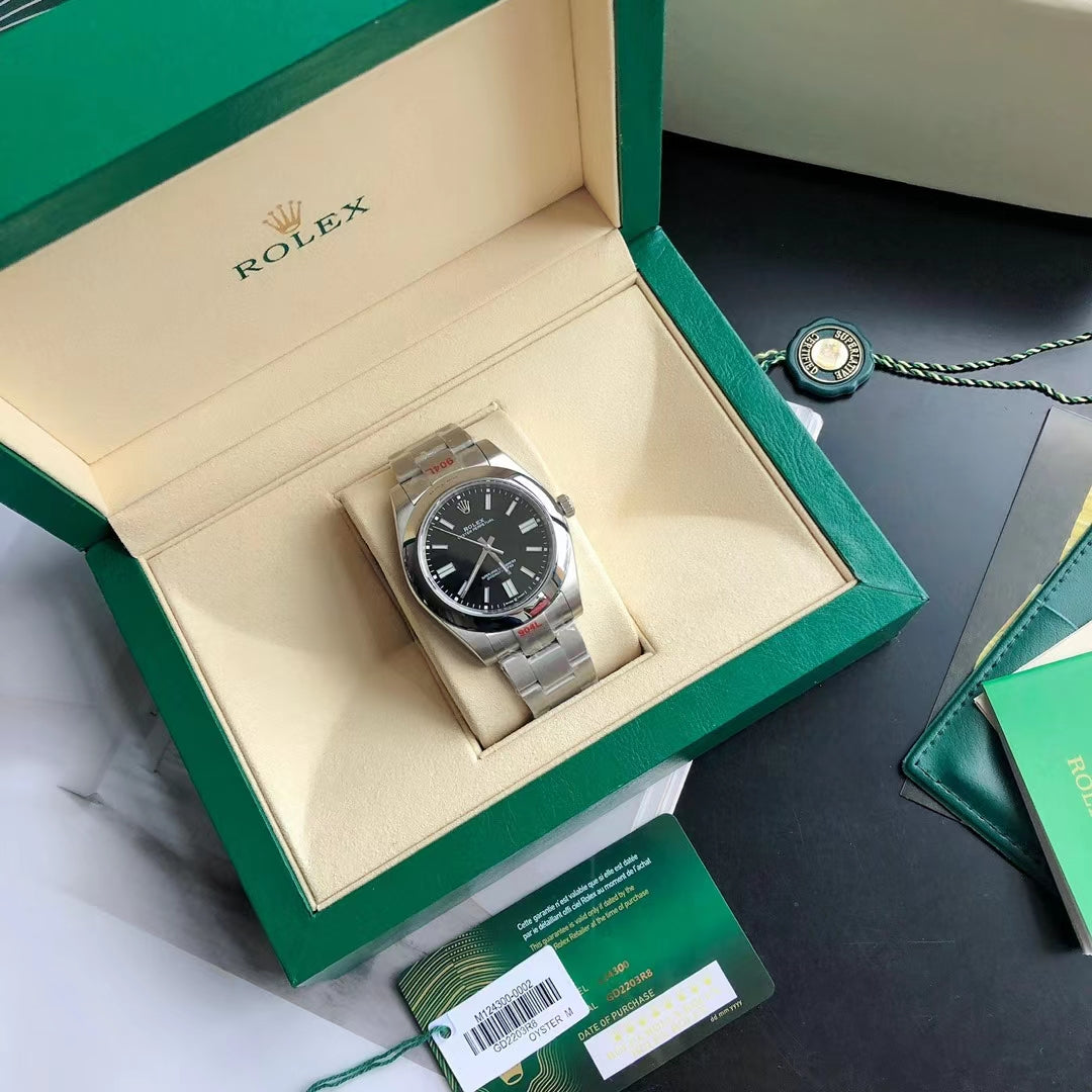 Black Silver - Steel 904L Silver - Automatic-41mm/31mm