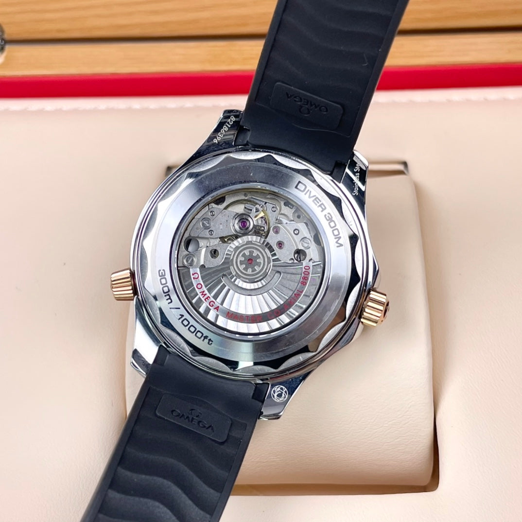 Black Silver - Black Rubber - Automatic - 41mm